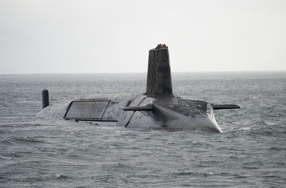 Nuclear Trident submarine - the cause of tension in the Labour party